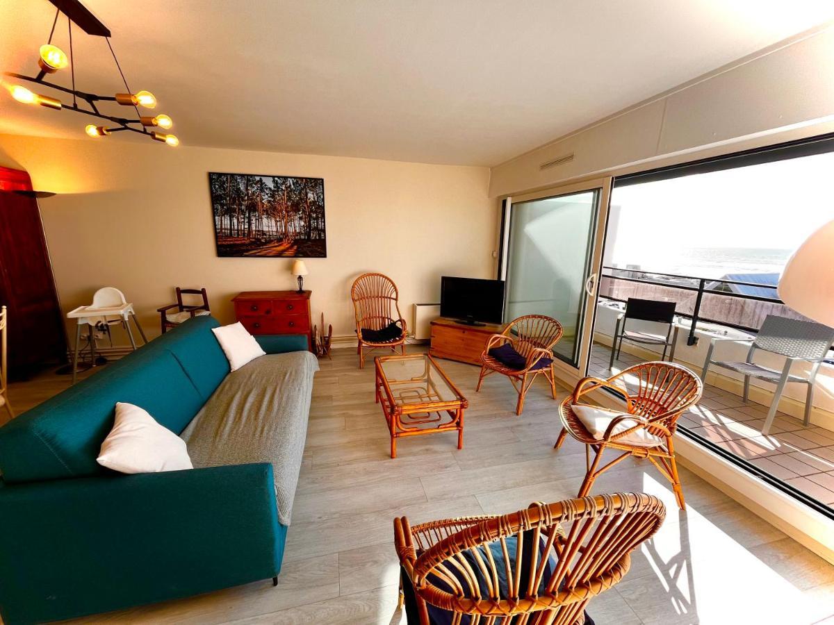 Appt Traversant Vu Mer Et Dunes Avec Garage Le Touquet ภายนอก รูปภาพ