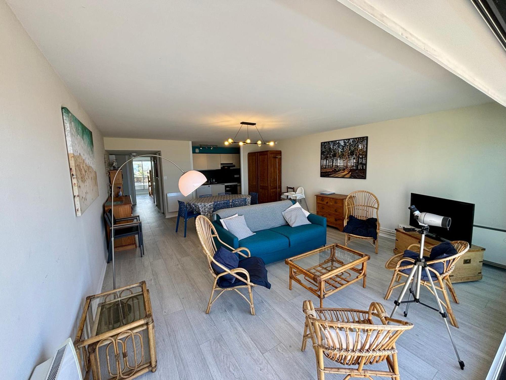 Appt Traversant Vu Mer Et Dunes Avec Garage Le Touquet ภายนอก รูปภาพ