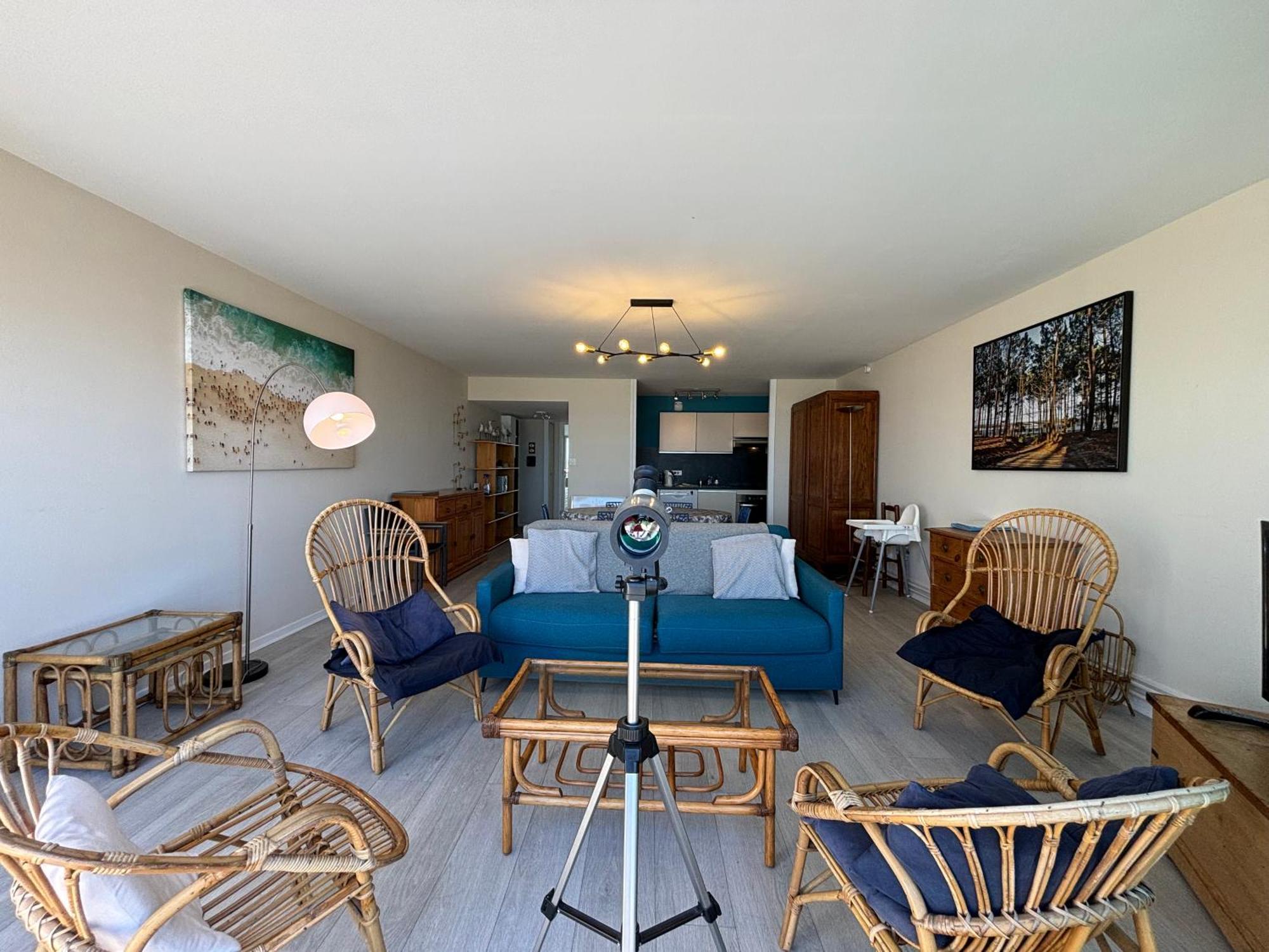 Appt Traversant Vu Mer Et Dunes Avec Garage Le Touquet ภายนอก รูปภาพ
